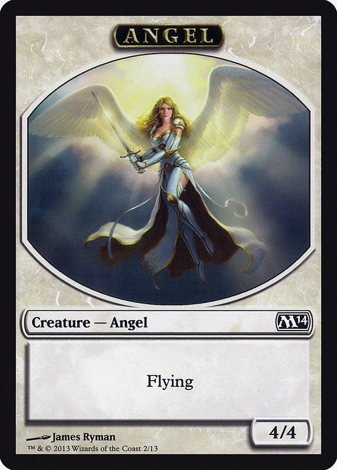 Angel Token (2) (Magic 2014 (M14))