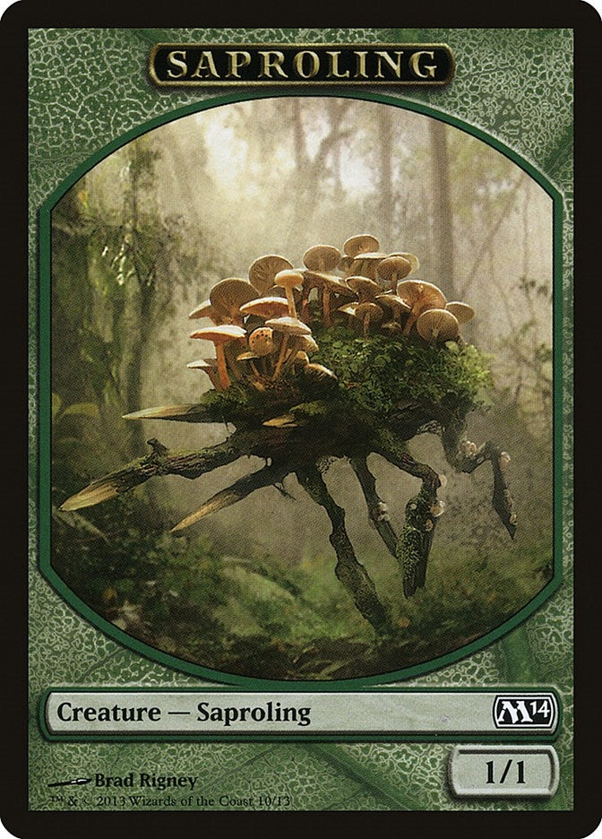 Saproling Token (10) (Magic 2014 (M14))