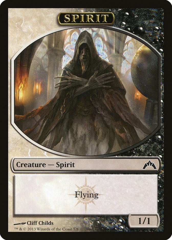 Spirit Token (7) (Gatecrash)