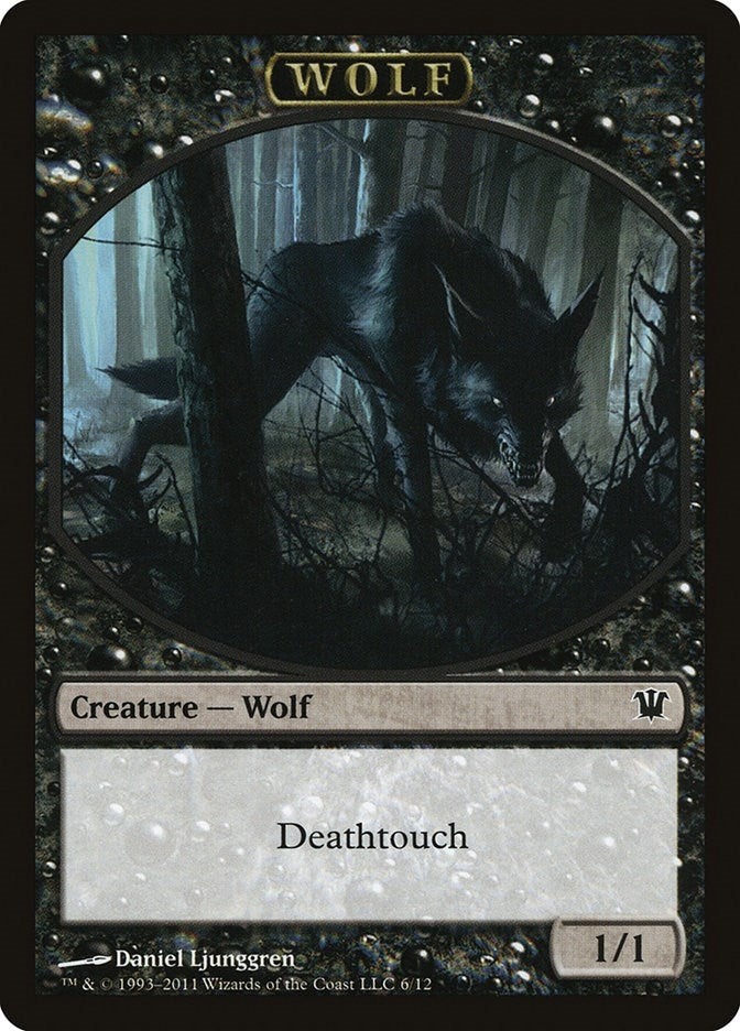 Wolf Token (6) (6) (Innistrad)
