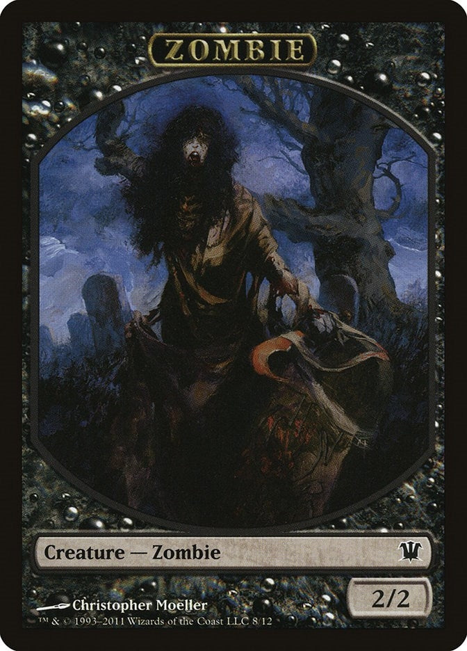 Zombie Token (8) (8) (Innistrad)