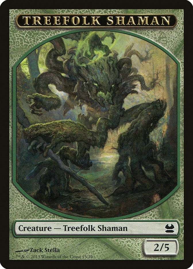 Treefolk Shaman Token (13)