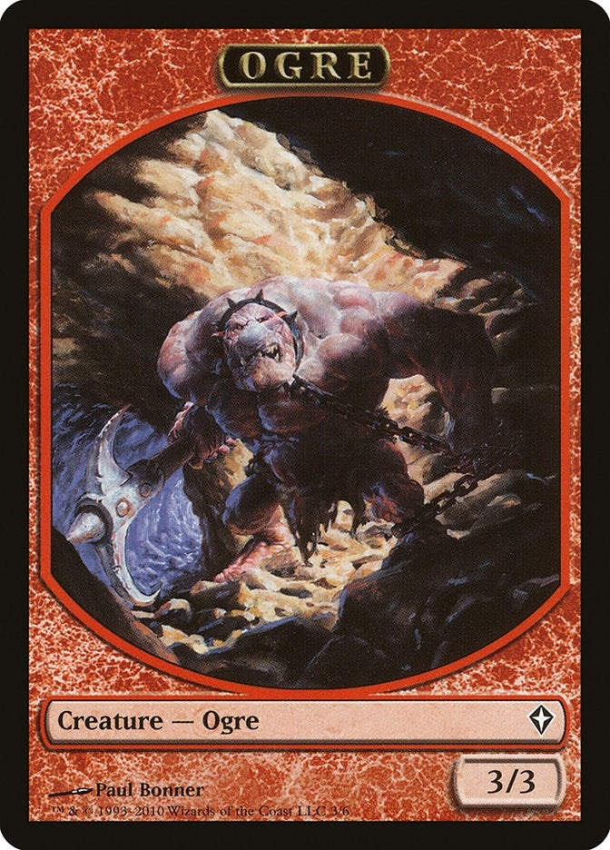 Ogre Token (3) (Worldwake)
