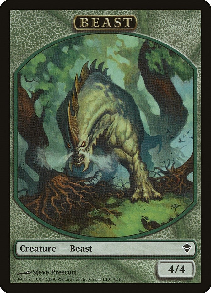 Beast Token (9) (Zendikar)