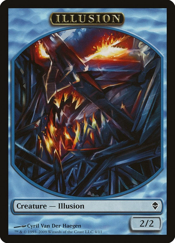 Illusion Token (4) (Zendikar)