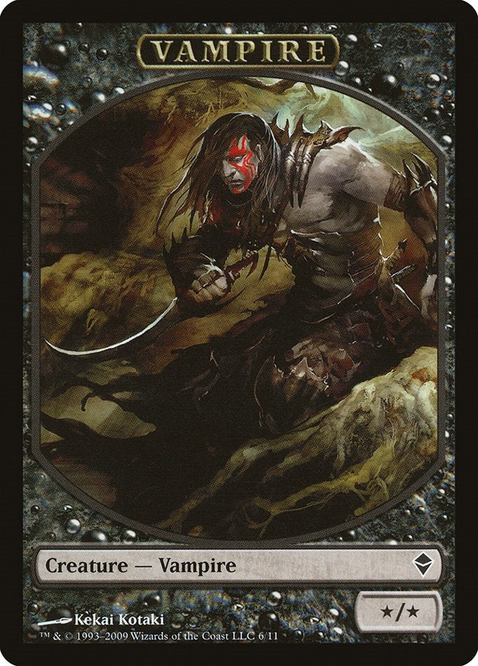 Image for Vampire Token (6) - Magic: The Gathering