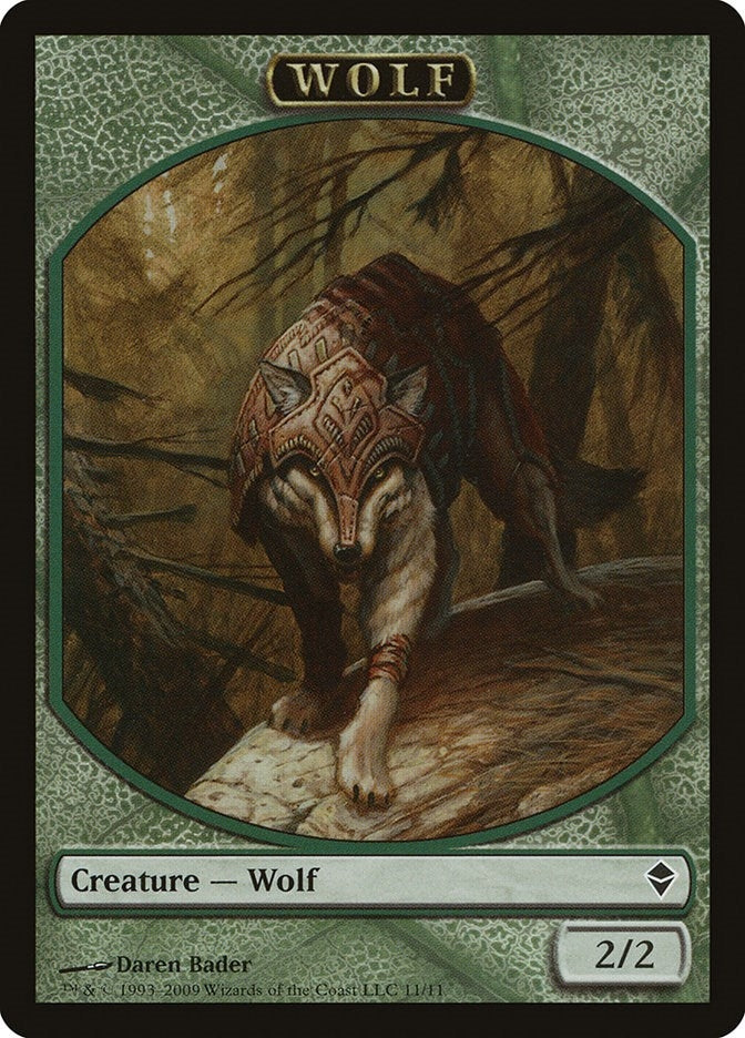 Image for Wolf Token (11) - Magic: The Gathering