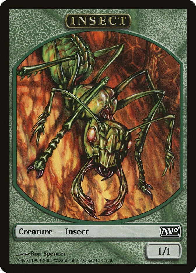 Insect Token (6) (Magic 2010 (M10))