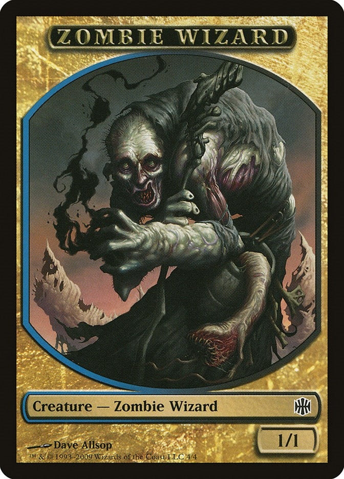 Zombie Wizard Token (Alara Reborn)
