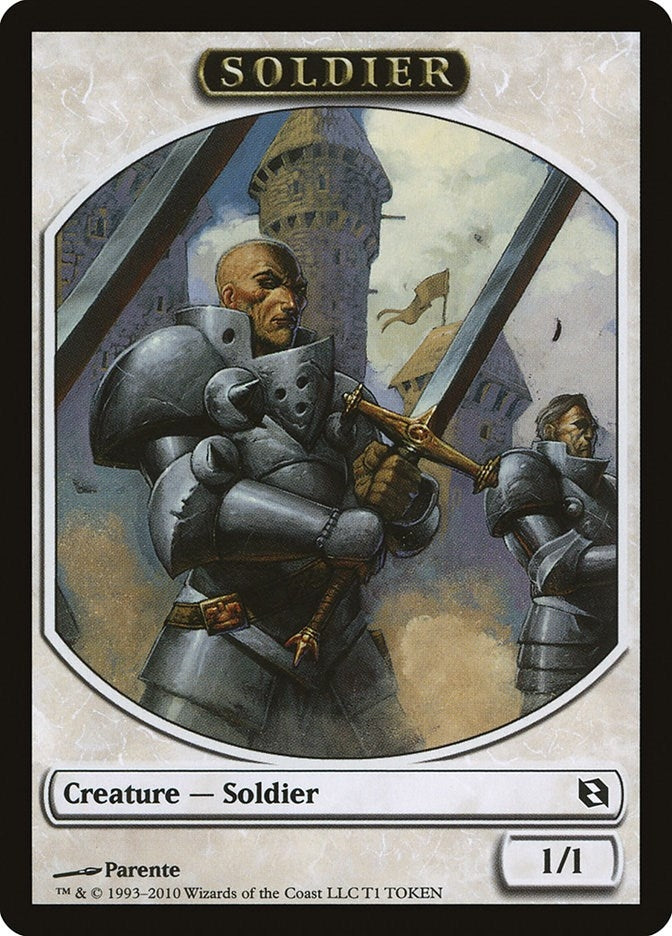 Soldier Token (T1) (Duel Decks: Elspeth vs. Tezzeret)