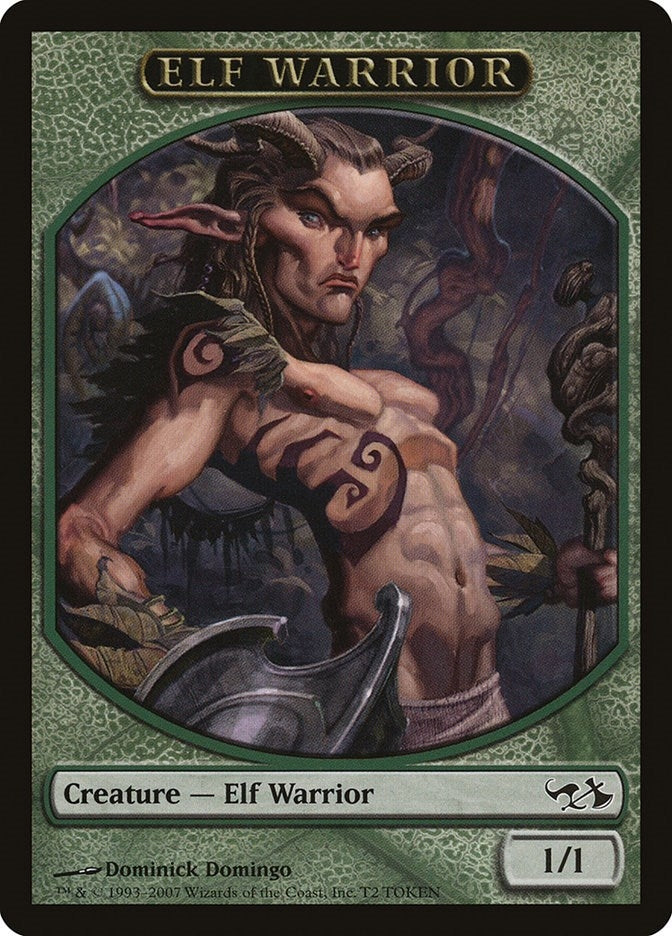 Elf Warrior Token (T2) (Duel Decks: Elves vs. Goblins)