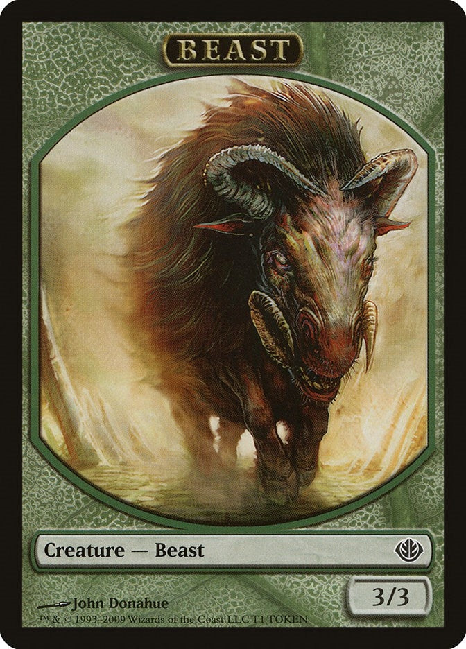 Beast Token (3/3) (T1) (Duel Decks: Garruk vs. Liliana)