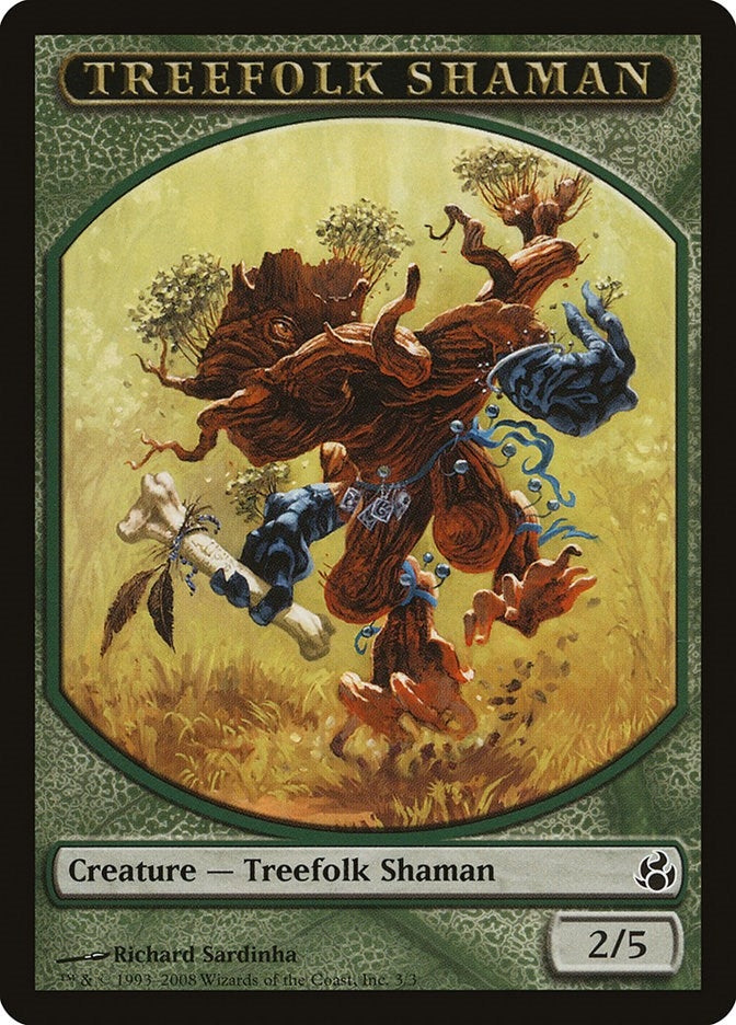 Treefolk Shaman Token (3)