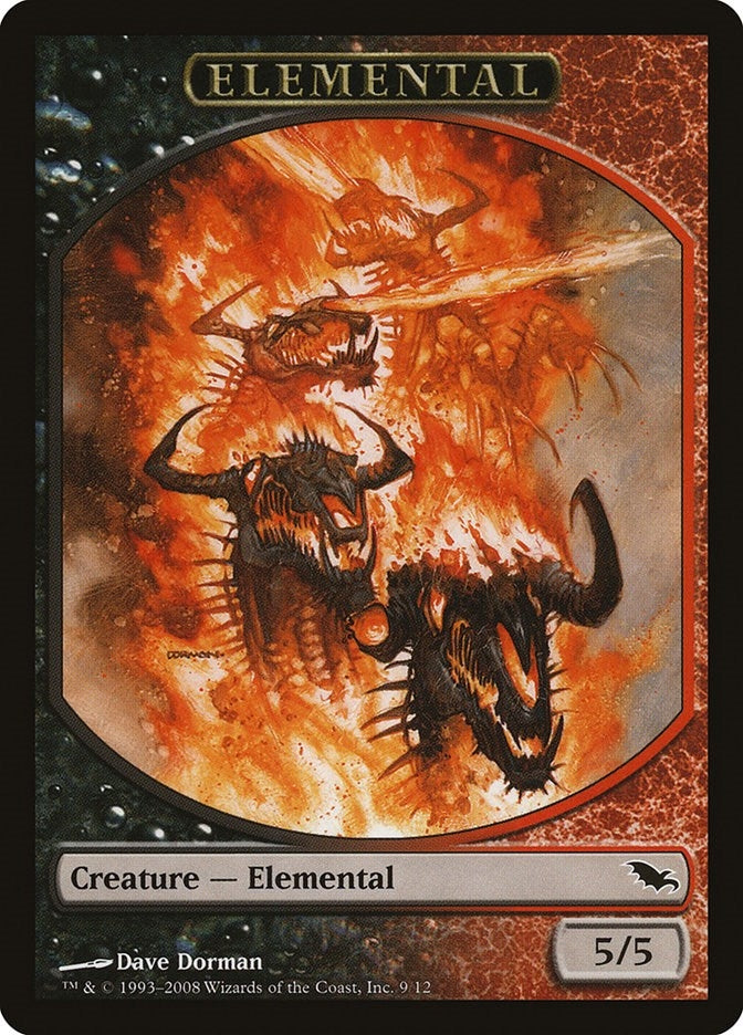 Elemental Token (9) (9) (Shadowmoor)