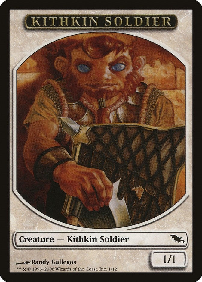 Kithkin Soldier Token (1) (Shadowmoor)