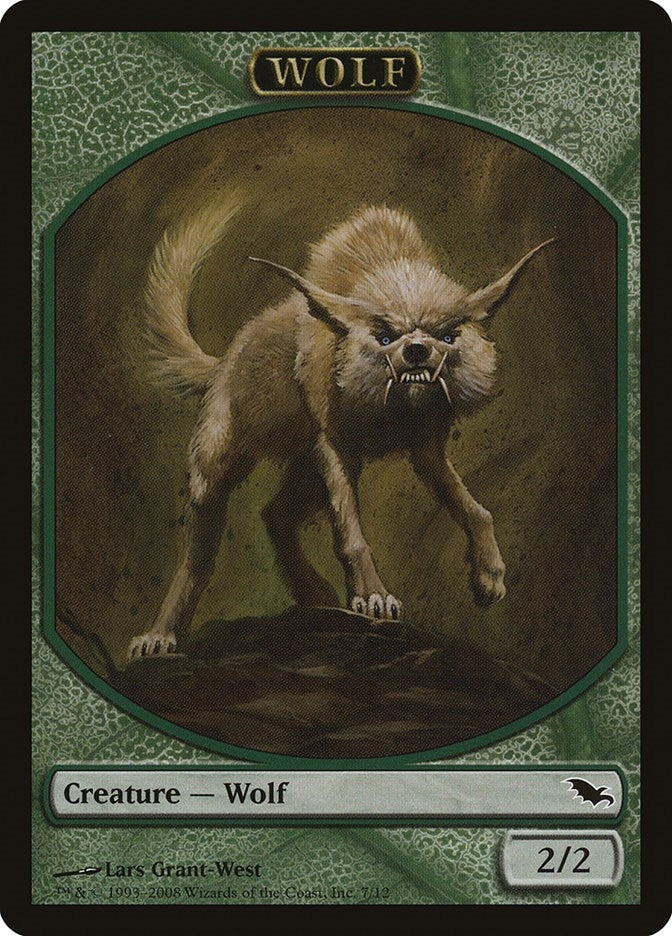 Image for Wolf Token (7) - Magic: The Gathering