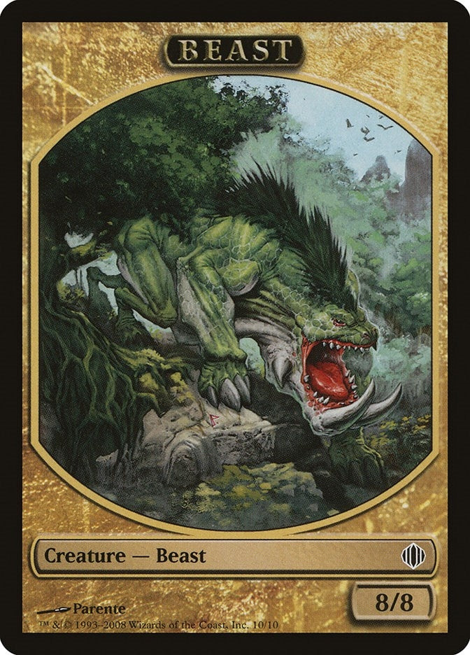 Beast Token (Multicolor) (10) (Shards of Alara)