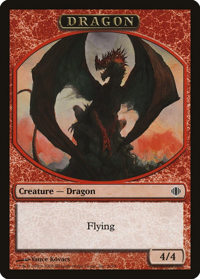 Dragon Token (6) (Shards of Alara)