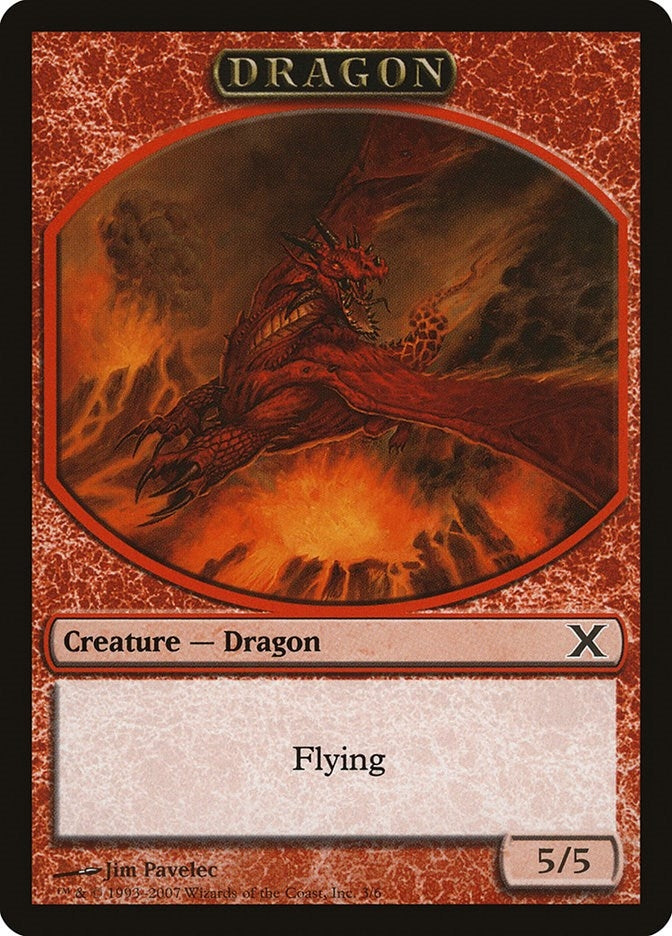 Dragon Token (3) (10th Edition)