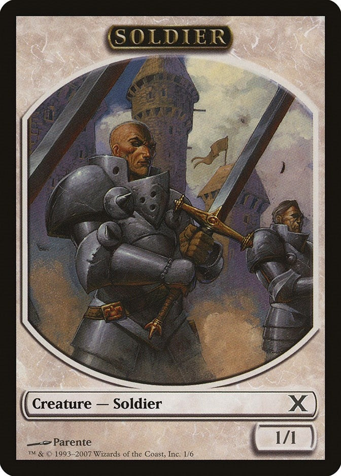 Soldier Token (1) (10th Edition)