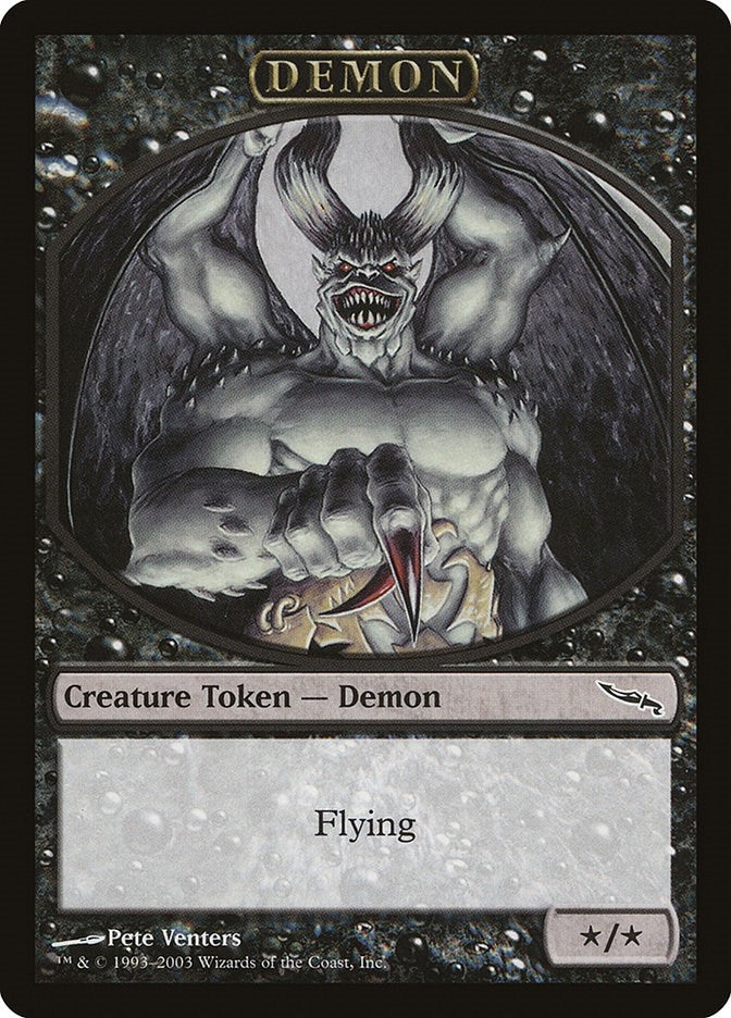 Demon Token (MRD) (Magic Player Rewards)