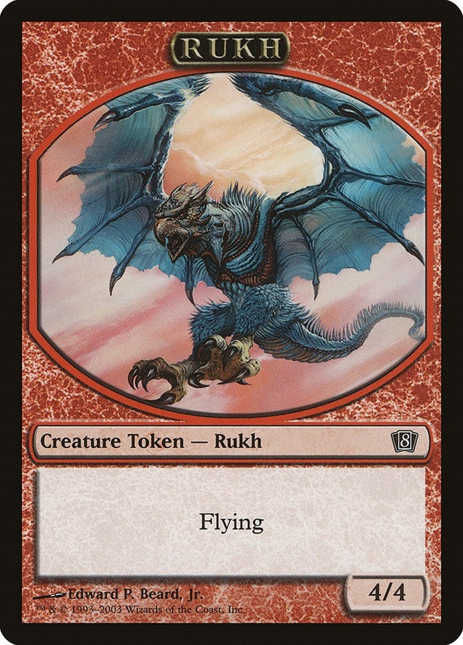 Rukh Token (8ED) (Magic Player Rewards)