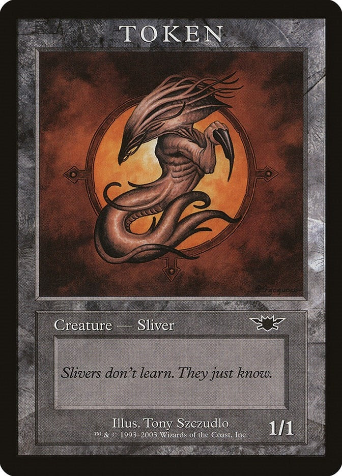 Sliver Token (LGN) (Magic Player Rewards)