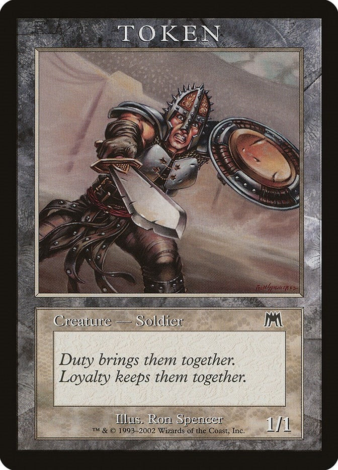 Soldier Token (ONS) (Magic Player Rewards)