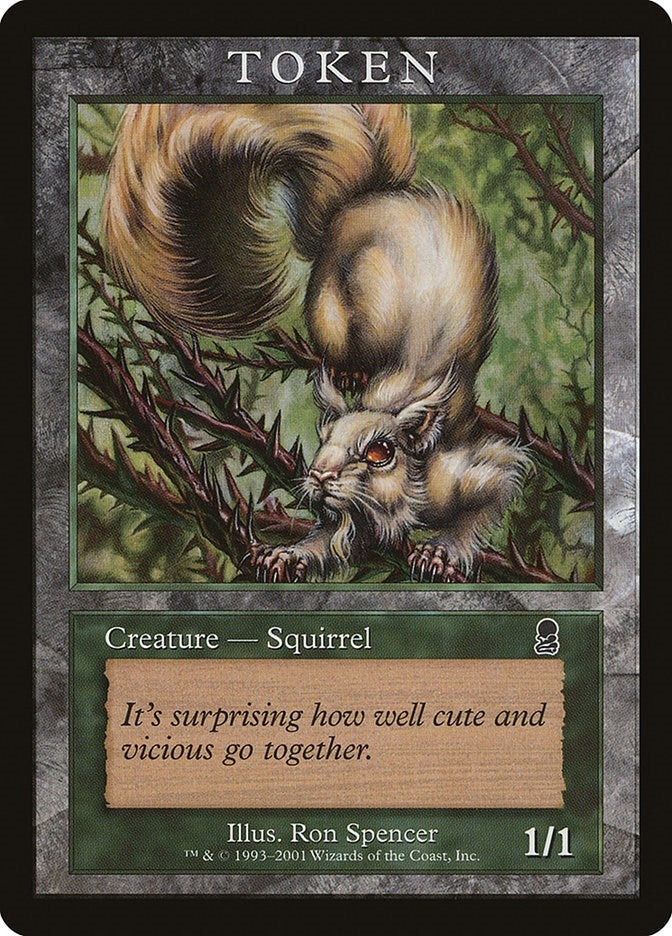 Squirrel Token (ODY) (Magic Player Rewards)