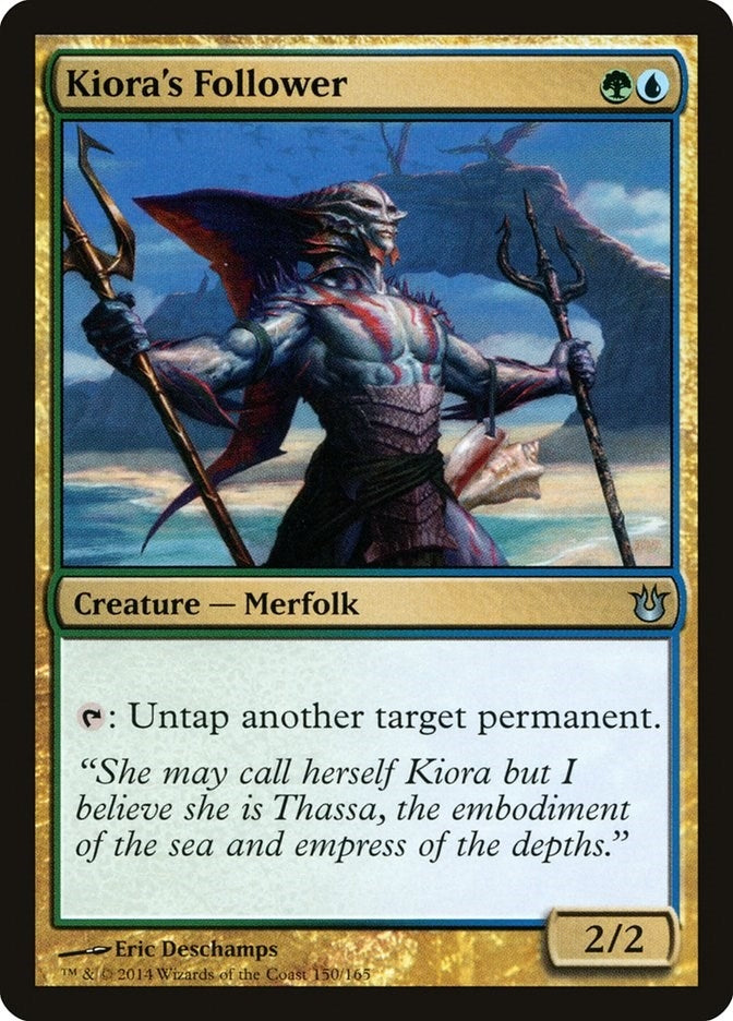 Kiora's Follower (150) (Born of the Gods)