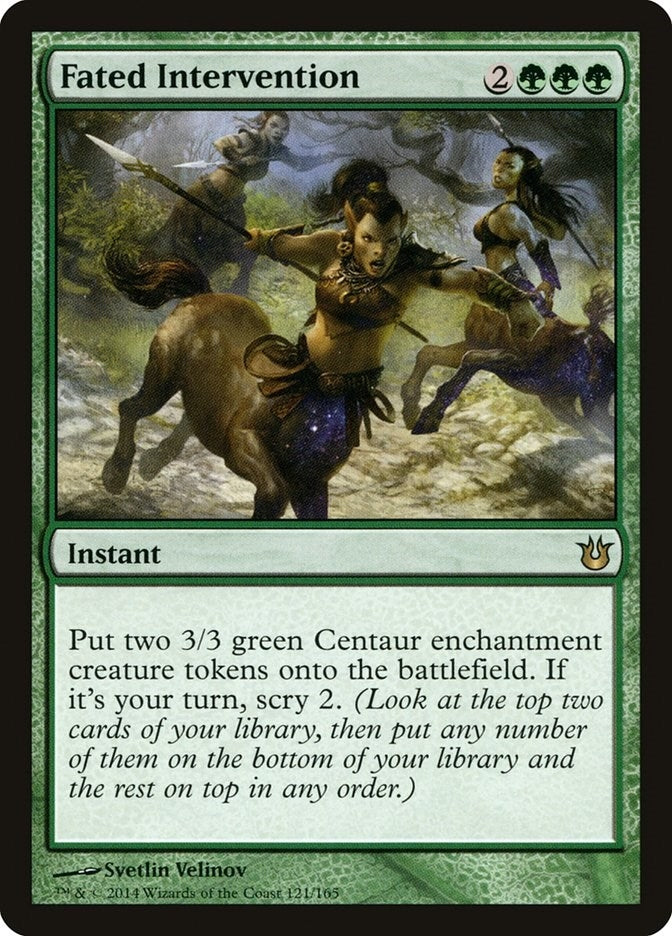 Fated Intervention (121) (Born of the Gods)