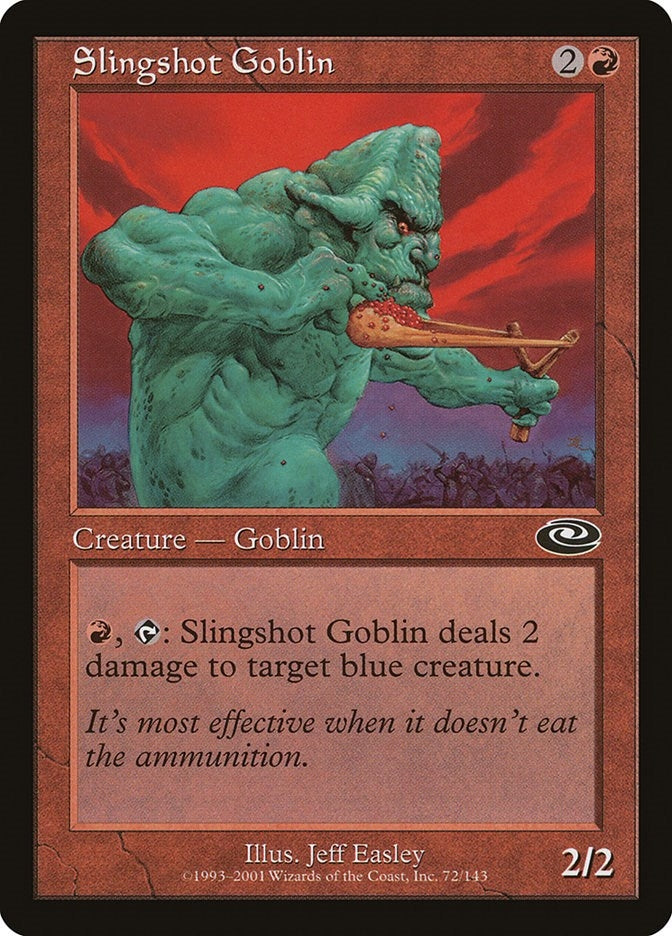 Slingshot Goblin (72) (Planeshift)