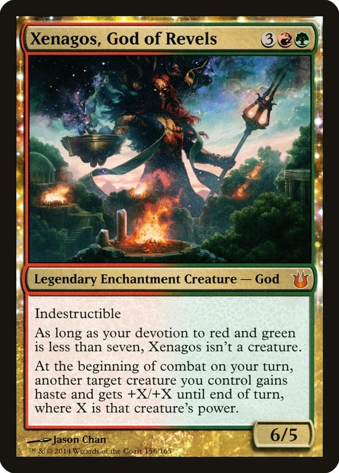Xenagos, God of Revels (156) (Born of the Gods)