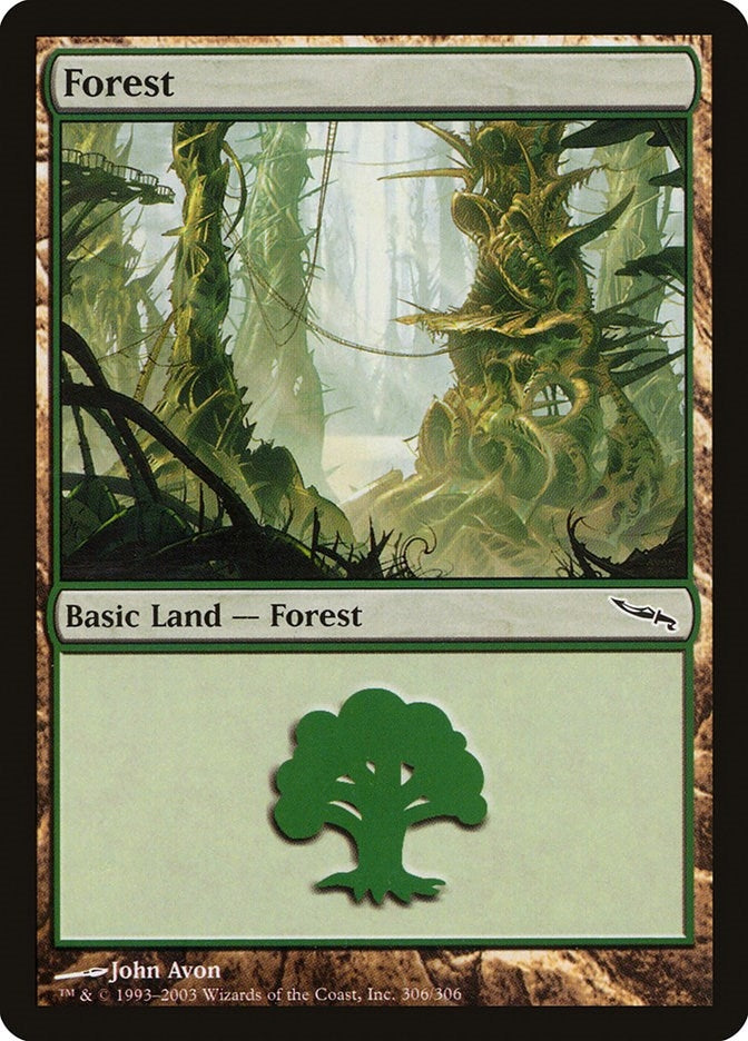Forest (306) (306) (Mirrodin)