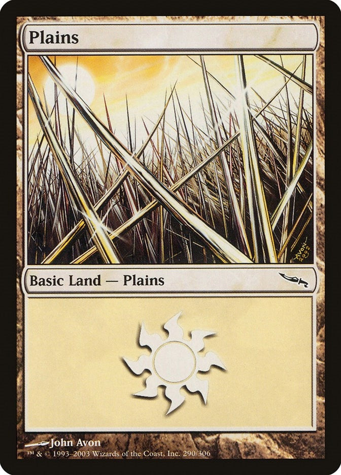 Plains (290) (290) (Mirrodin)