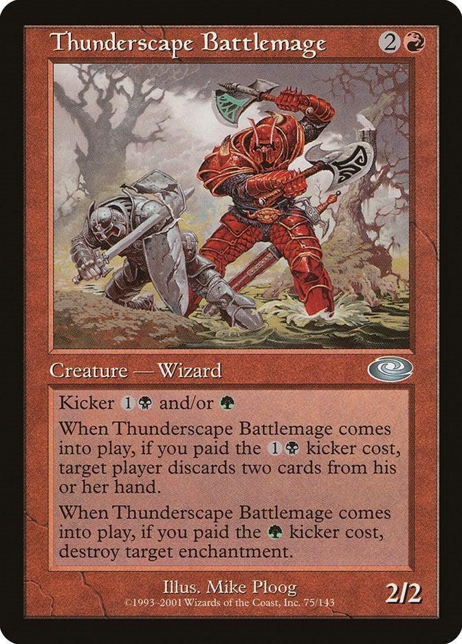 Thunderscape Battlemage (75) (Planeshift)