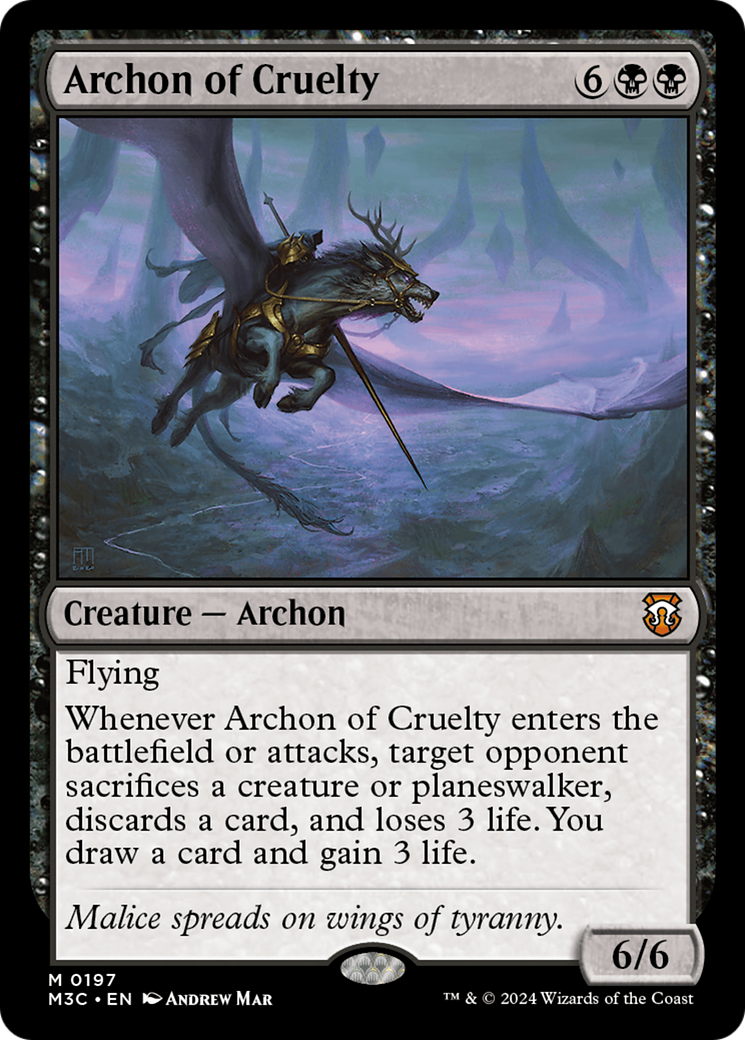 Archon of Cruelty (197) (Commander: Modern Horizons 3)