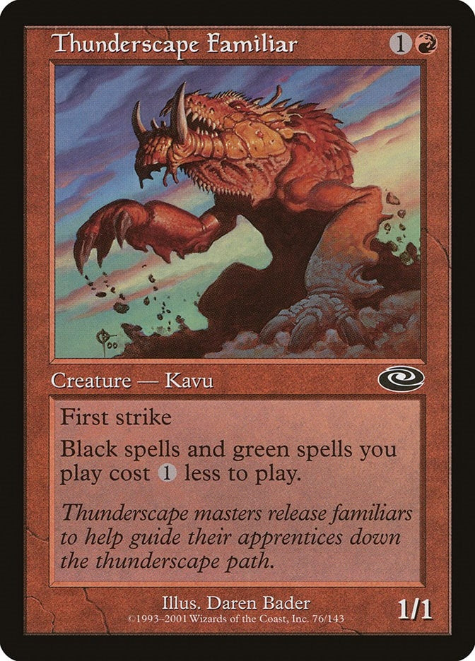 Thunderscape Familiar (76) (Planeshift)