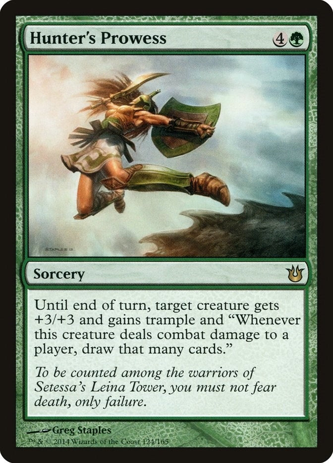 Hunter's Prowess (124) (Born of the Gods)