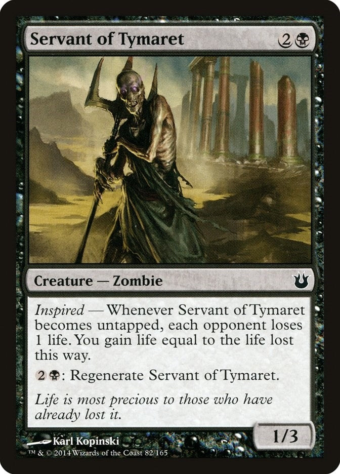 Servant of Tymaret (82) (Born of the Gods)