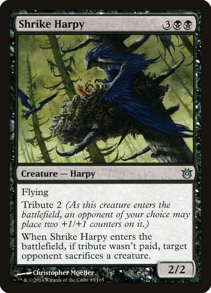 Shrike Harpy (83) (Born of the Gods)