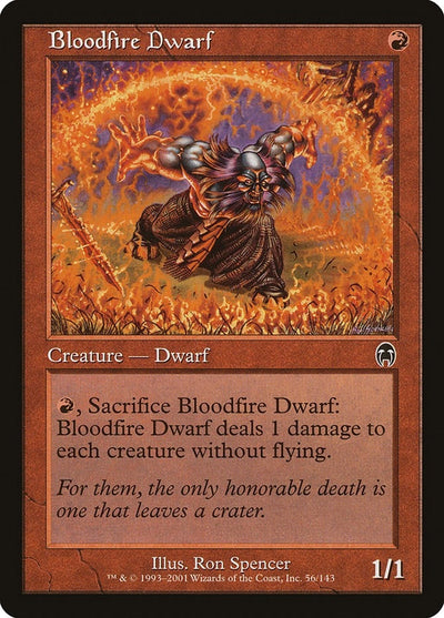 Bloodfire Dwarf (56) (Apocalypse)