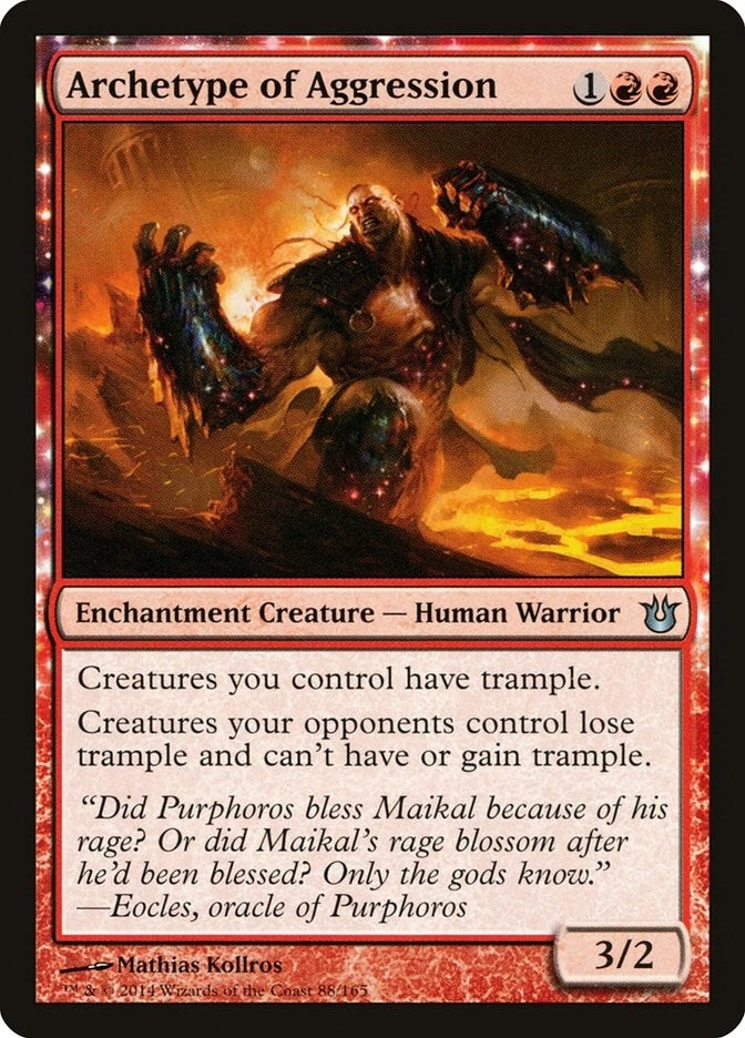 Archetype of Aggression (88) (Born of the Gods)