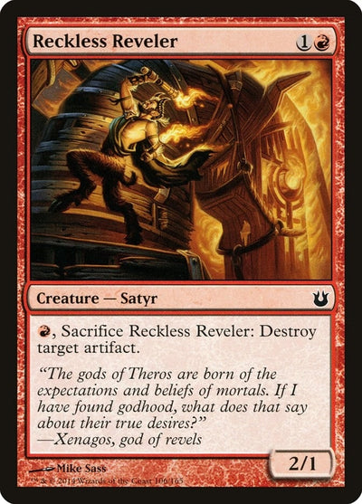 Reckless Reveler (106) (Born of the Gods)