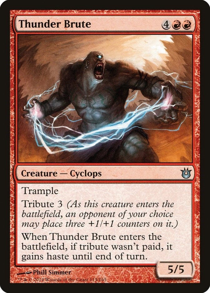 Image for Thunder Brute (113) (Born of the Gods) - Magic: The Gathering