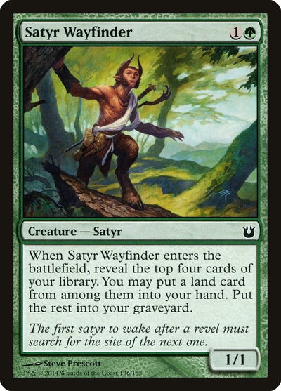 Satyr Wayfinder (136) (Born of the Gods)