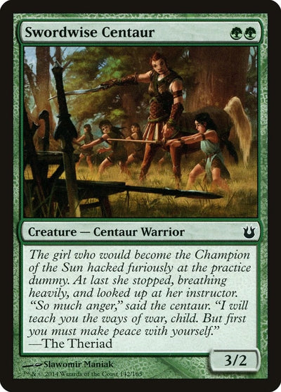 Swordwise Centaur (142) (Born of the Gods)