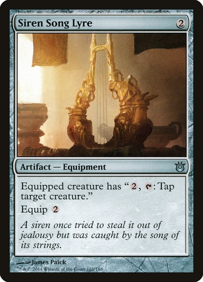 Siren Song Lyre (161) (Born of the Gods)