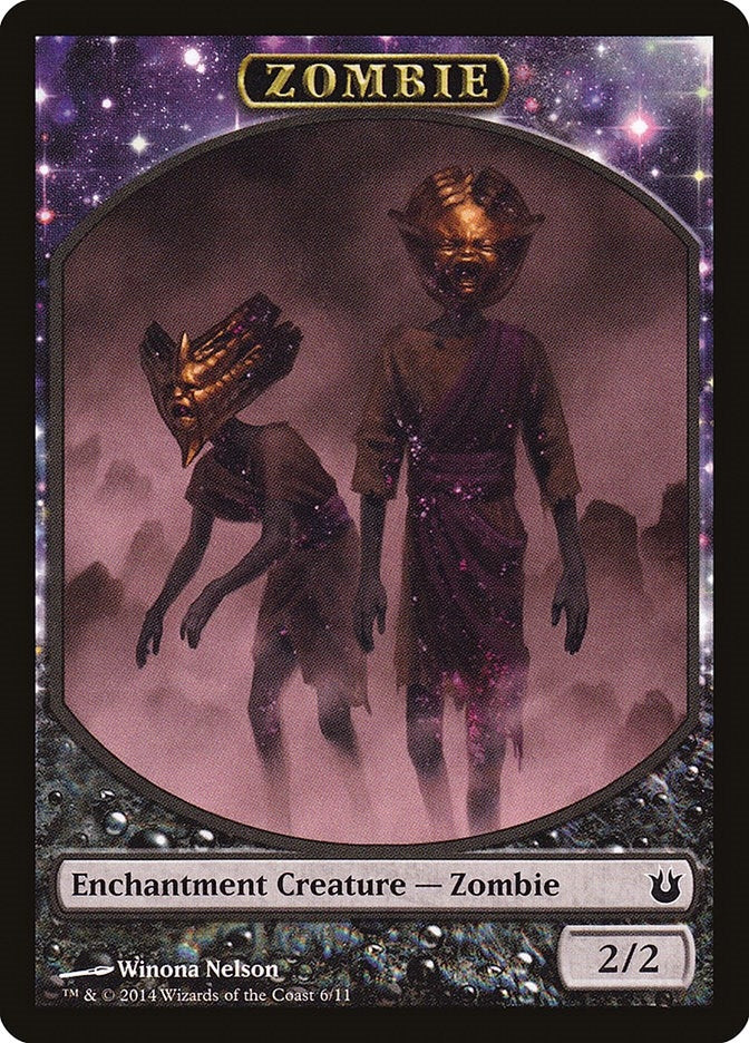 Zombie Token (6) (Born of the Gods)