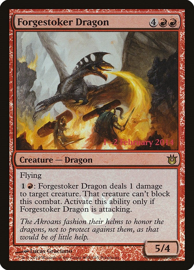 Forgestoker Dragon (98) (Prerelease Cards)